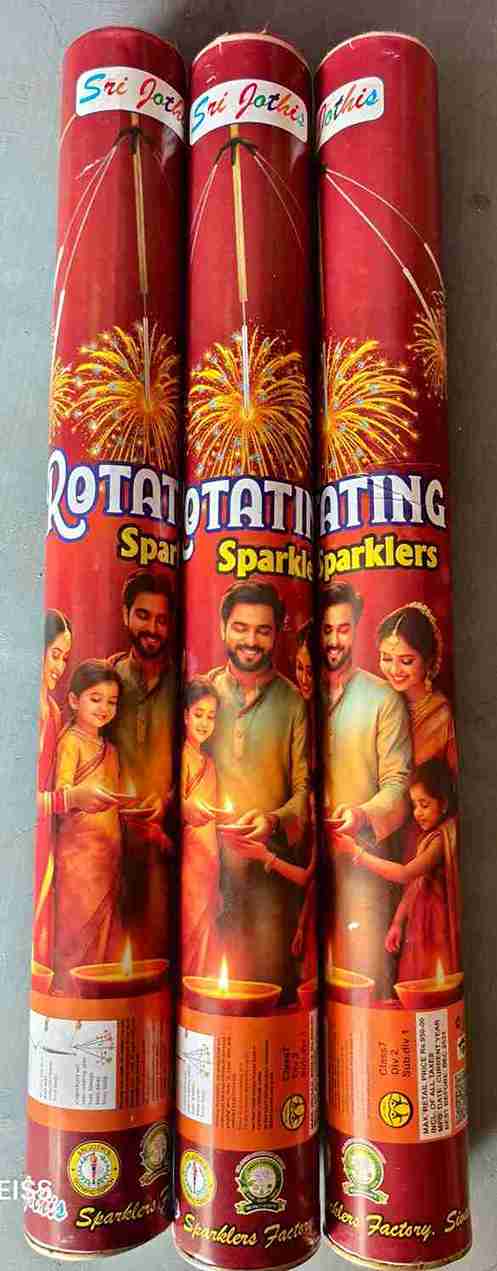 ROTATING SPARKLERS